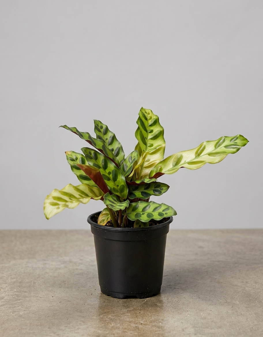 Calathea Lancifolia 'Variegated Rattlesnake Plant'
